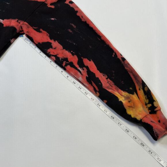 YoungLA Hoodie Mens Small Tie Dye Pullover Multicolor Streetwear Sweatshirt - Picture 8 of 8